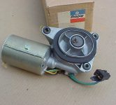Wiper motor button